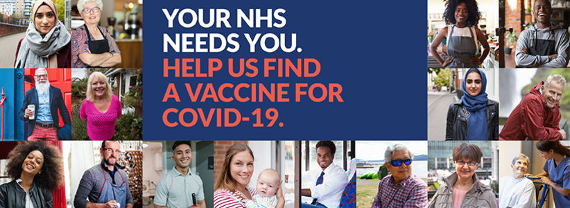 New NHS service enables people to sign up to be contacted for COVID-19 vaccine studies