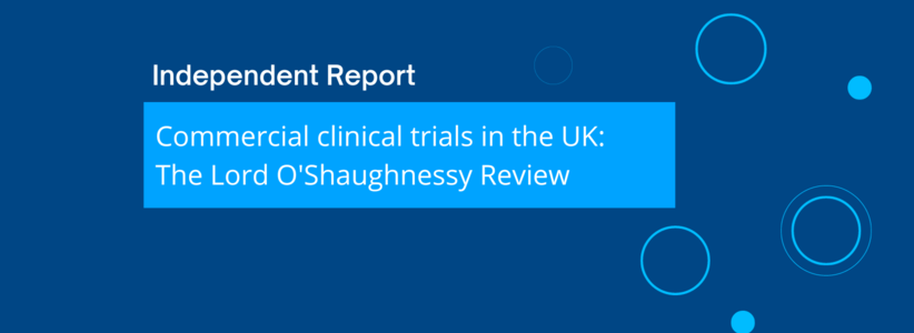 Full response on independent review of commercial clinical trials offers opportunity to renew strategic priorities