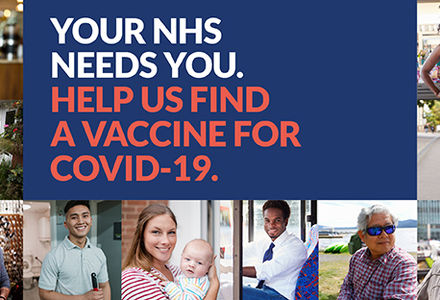 New NHS service enables people to sign up to be contacted for COVID-19 vaccine studies